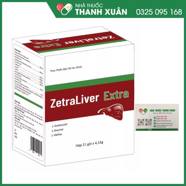 ZetraLiver Extra - Hỗ trợ nâng cao sức khoẻ